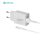 Devia RLC-526 Smart 2.4A 2xUSB Hálózati Töltőfej + 1m Lightning Töltőkábel - Fehér