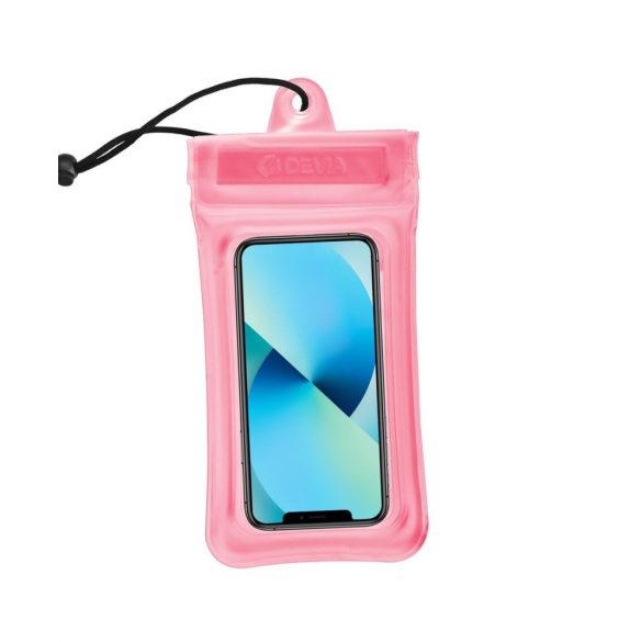Devia Mobiltelefon Vízálló Tok - Rózsaszín