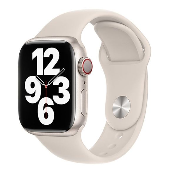 Apple iWatch Devia Delux Sport 38/40/41mm Óraszíj - Starlight