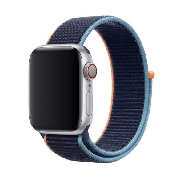 Apple iWatch Devia Delux Sport 3 38/40/41mm Óraszíj - Sötétkék