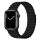 Apple iWatch Devia Delux Sport 3 Silicone Magnet 42/44/45mm Óraszíj - Fekete