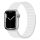 Apple iWatch Devia Delux Sport 3 Silicone Magnet 42/44/45mm Óraszíj - Fehér