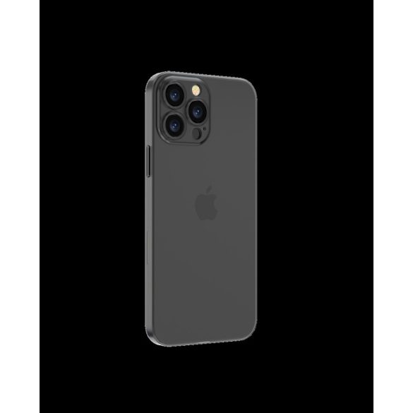 Apple iPhone 14 Devia Wing Ultra Slim Matt Hátlap - Fekete