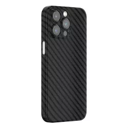   Apple iPhone 15 Plus Devia Wing Ultra Slim Matt Hátlap - Carbon