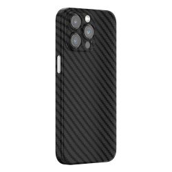   Apple iPhone 15 Pro Max Devia Wing Ultra Slim Matt Hátlap - Carbon