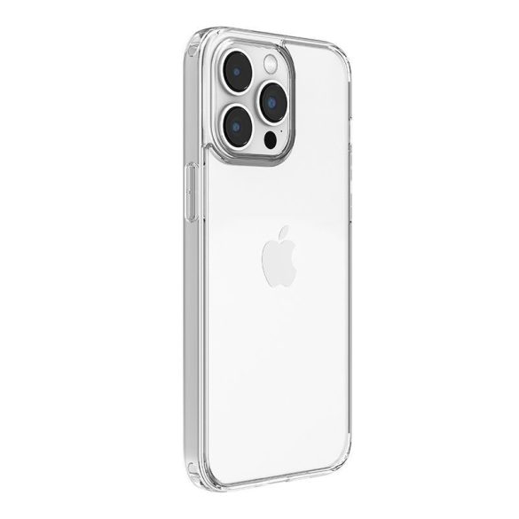 Apple iPhone 15 Pro Devia Shark Shockproof Hátlap - Átlátszó