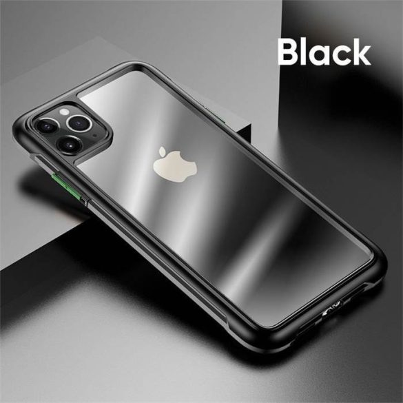 Apple iPhone 11 Pro Max JOYROOM JR-BP621 Pioneer Hátlap - Fekete