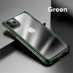   Apple iPhone 11 Pro Max JOYROOM JR-BP621 Pioneer Hátlap - Sötétzöld