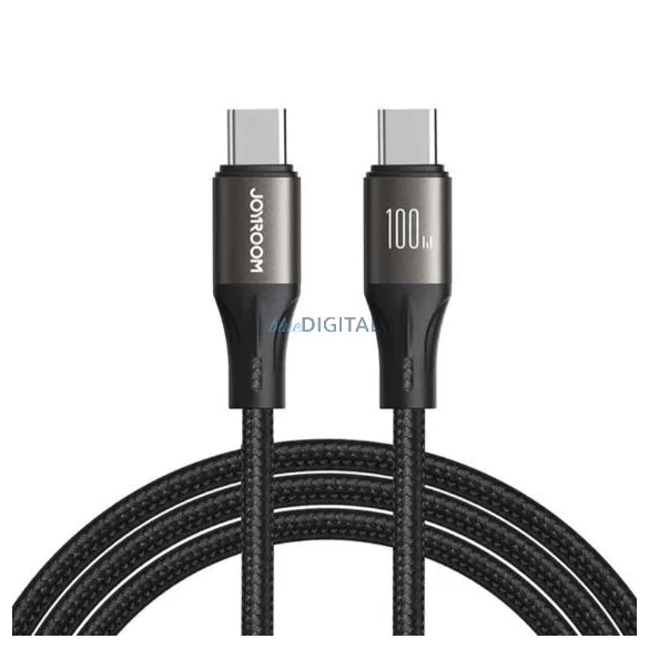 Joyroom S-A25 100W USB Type-C 1.2M Adatkábel - Fekete