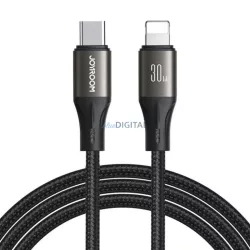 Joyroom S-A25 30W Lightning PD 2M Adatkábel - Fekete