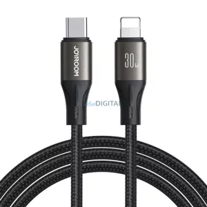 Joyroom S-A25 30W Lightning PD 2M Adatkábel - Fekete