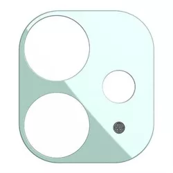  Apple iPhone 11 Joyroom JR-PF043 Knights 3D Fém Kamera Védő Üvegfólia - Világoszöld