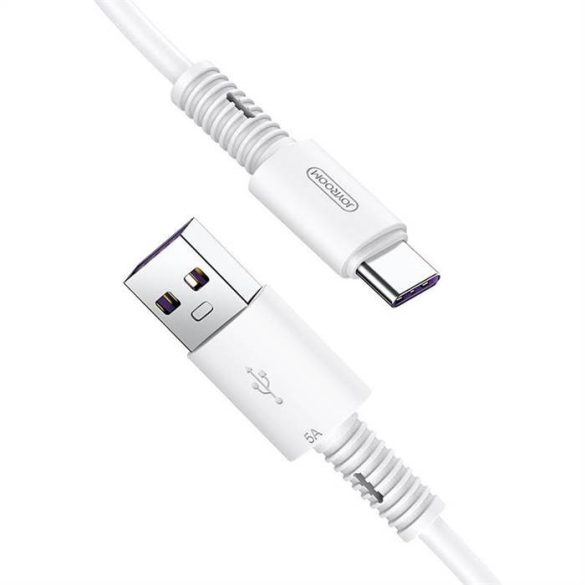 Joyroom S-M406 Thread USB Type-C 2.4A 1M Adatkábel - Fehér