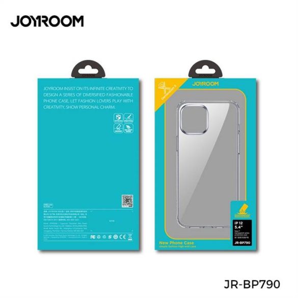 Apple iPhone 12 Mini JOYROOM JR-BP790 New T TPU Hátlap - Átlátszó