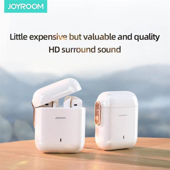 Joyroom JR-TL9 TWS Bluetooth 5.0 Headset - Fehér