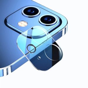 Apple iPhone 12 Mini Joyroom JR-PF728 3D Kamera Védő Üvegfólia - Átlátszó