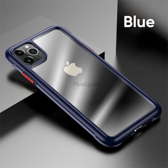 Apple iPhone 12/12 Pro JOYROOM JR-BP771 Pioneer Hátlap - Kék