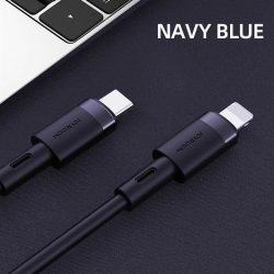   Joyroom S-1230N9 PD USB Type-C 3A 1.2M Adatkábel - Sötétkék