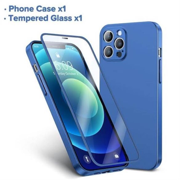 Apple iPhone 13 JOYROOM JR-BP927 360 Full Cover Hátlap - Kék