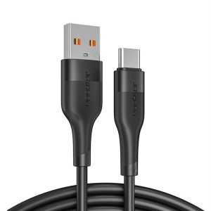 Joyroom S-1060M12 USB Type-C 6A 1M Adatkábel - Fekete