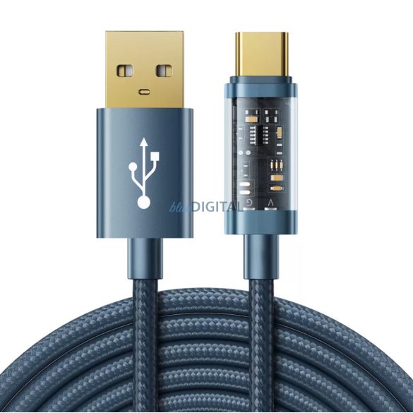Joyroom S-UC027A20 3.0A USB Type-C 2M Adatkábel - Kék