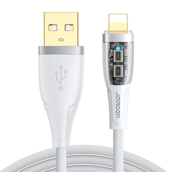 Joyroom S-UL012A3 2.4A Lightning 1.2M Adatkábel - Fehér
