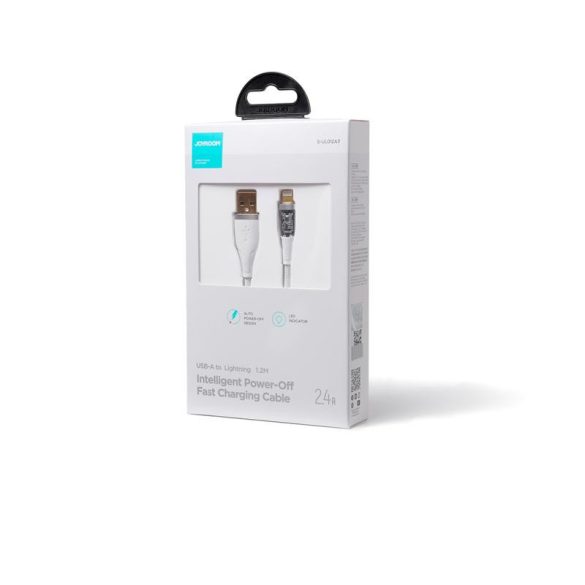 Joyroom S-UL012A3 2.4A Lightning 1.2M Adatkábel - Fehér