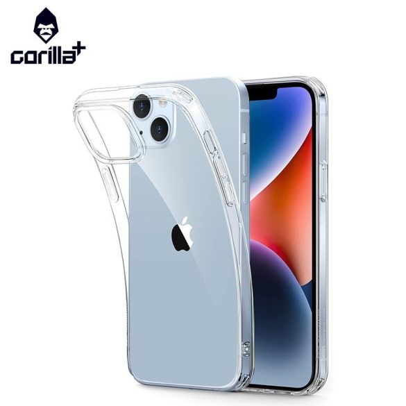 Apple iPhone XS Max Gorilla+ 1mm TPU Tok - Átlátszó