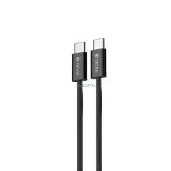 DEVIA EC325 Smart PD 60W USB Type-C 1M Adatkábel - Fekete