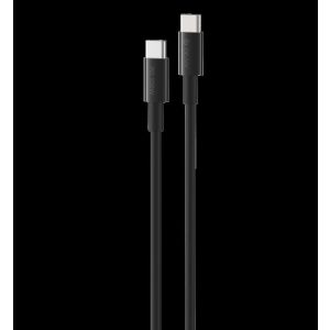 DEVIA EC317 Smart PD 100W USB Type-C 1.5M Adatkábel - Fekete