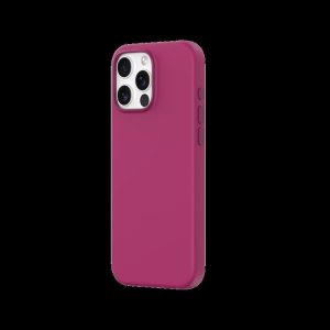 Apple iPhone 16 Devia Nature Liquid Silicone Magsafe Hátlap - Magenta