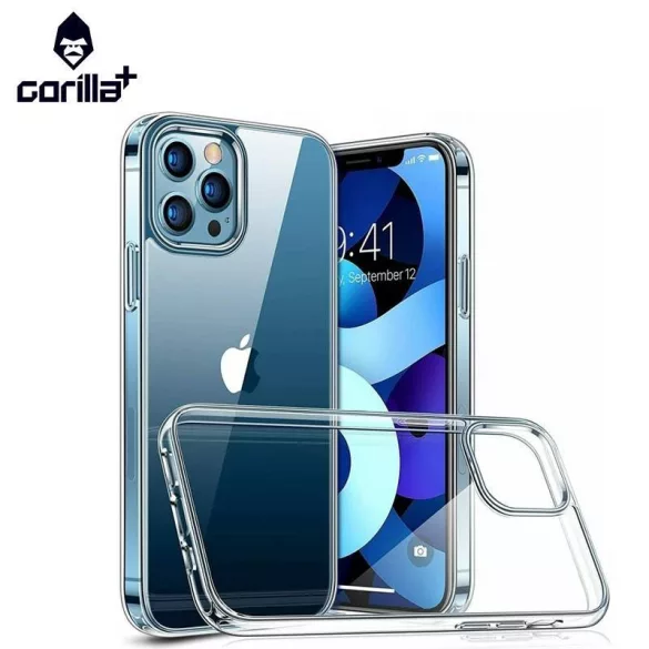 Apple iPhone 16e Gorilla+ 1mm TPU Tok - Átlátszó