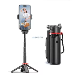   Devia F07 Pro2 Phone Asisst Mini Multifunkciós Wireless Selfie Bot - Fekete