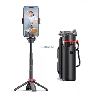 Devia F07 Pro2 Phone Asisst Mini Multifunkciós Wireless Selfie Bot - Fekete