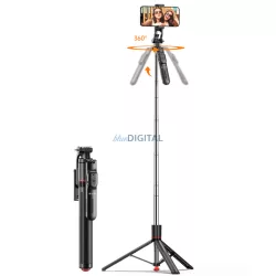  Devia F03 Pro1 Extra Hosszú Multifunkciós Wireless Selfie Bot - Fekete