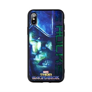 Apple iPhone X JOYROOM JR-MV001 Thor Ragnarok Hátlap - Twilight of the Gods Hulk