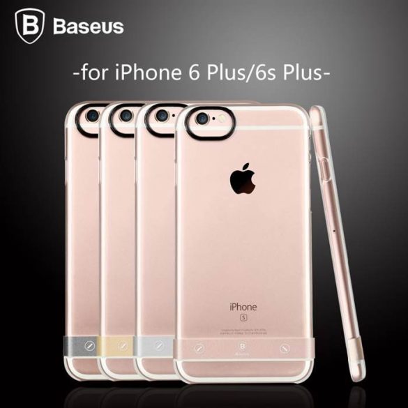 Apple iPhone 6/6s Baseus Sky Metal Hátlap - Rose Gold