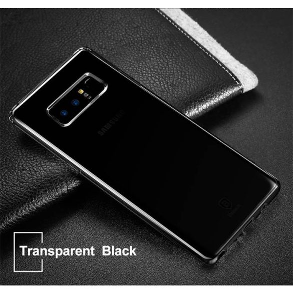 Samsung Note 8 Baseus Clear Case TPU - Fekete