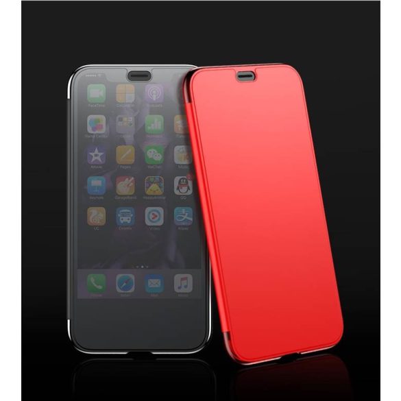 Apple iPhone X/XS Baseus Touchable Case Könyvtok - Fekete