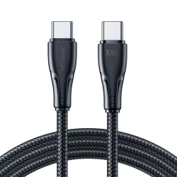   Joyroom S-CC100A11 PD USB Type-C 100W 1.2M Adatkábel - Fekete