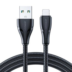 Joyroom S-UL012A11 2.4A Lightning 1.2M Adatkábel - Fekete