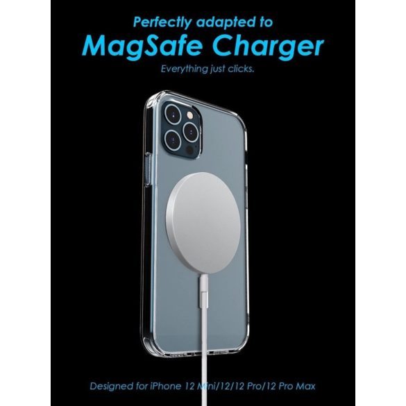 Apple iPhone 14 Pro Max Joyroom JR-D8 Magsafe Hátlap - Átlátszó