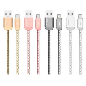 Joyroom S-M322 Micro USB 1M Adatkábel - Rose Gold