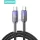 Joyroom S-A42 30W USB Type-C 1.2M Adatkábel - Fekete