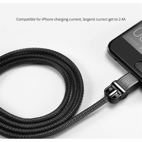 Joyroom S-M336 Jess 2.4A Micro USB 1M Adatkábel - Grafit