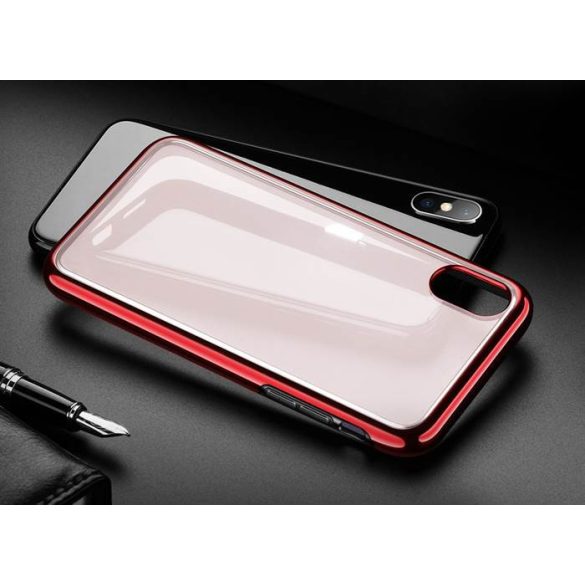 Apple iPhone X JOYROOM JR-BP358 Pairy TPU Hátlap - Ezüst