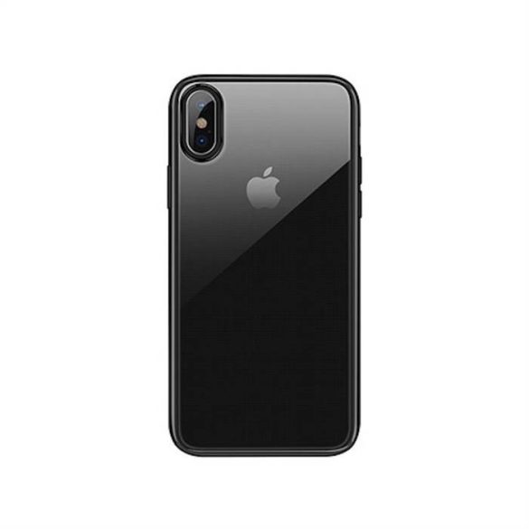 Apple iPhone X JOYROOM JR-BP358 Pairy TPU Hátlap - Fekete