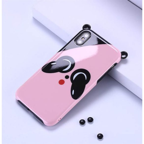 Apple iPhone X JOYROOM JR-BP359 Hippie TPU Hátlap - Shy