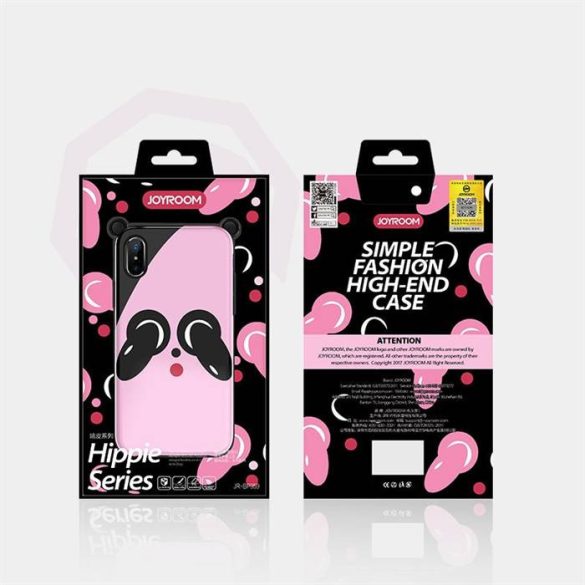 Apple iPhone X JOYROOM JR-BP359 Hippie TPU Hátlap - Shy