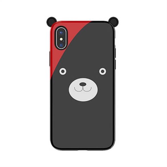 Apple iPhone X JOYROOM JR-BP359 Hippie TPU Hátlap - Smile